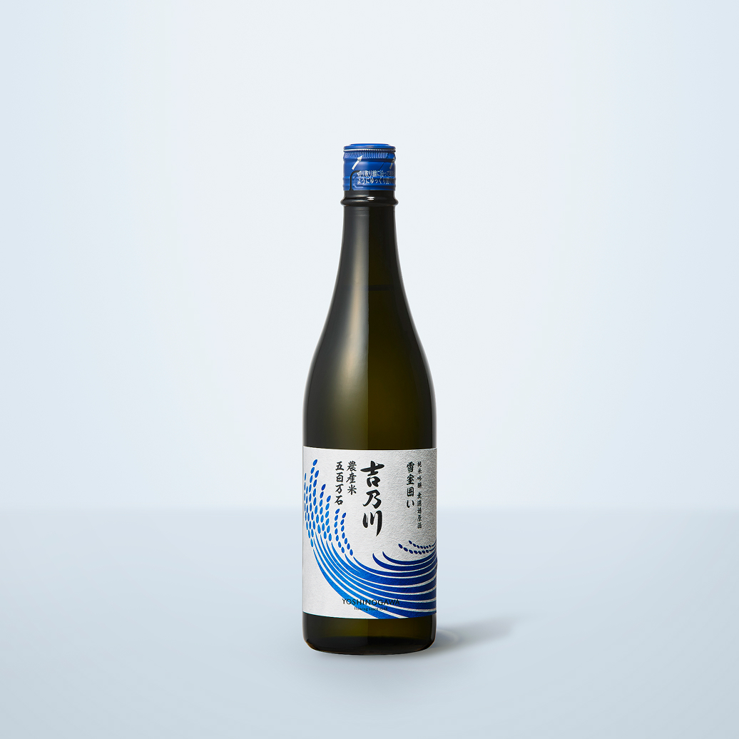 吉乃川 農産米 純米吟醸 無濾過原酒 雪室囲い 商品画像1